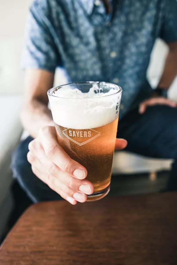 pint glass groomsmen gift