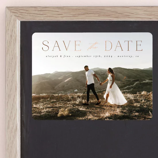 magnetic save the dates