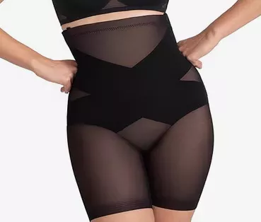 flattering shapewear to wear under a wedding guest dress to hide belly bulge