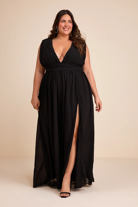a-line wedding guest dress that hides belly