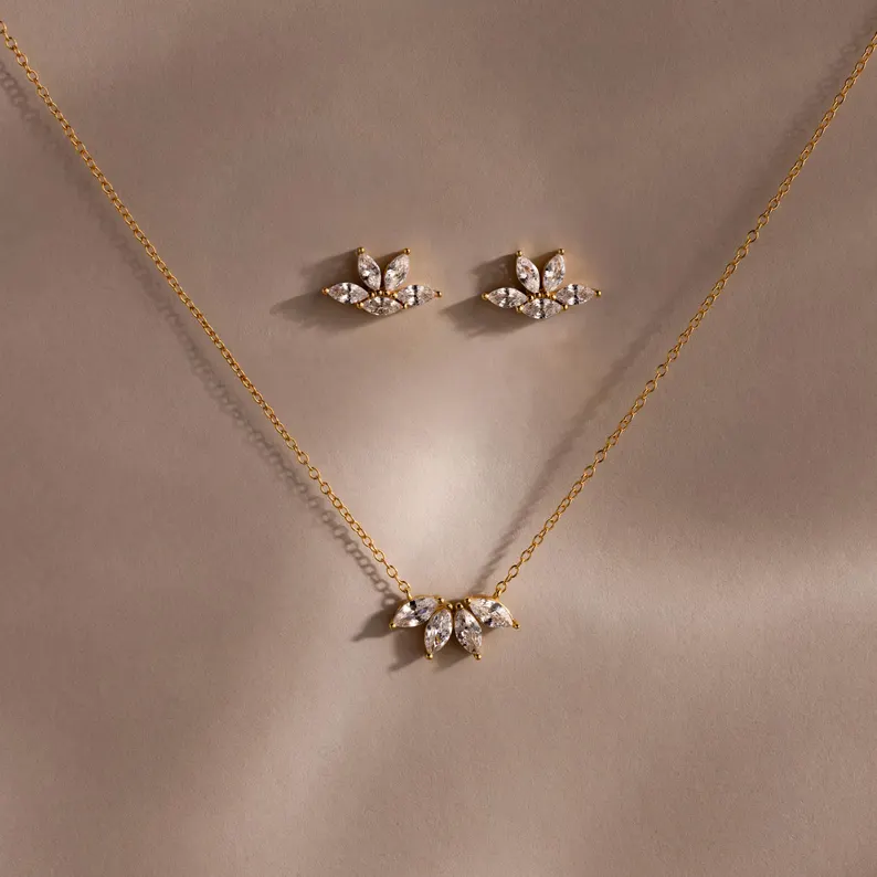 wedding jewelry set for top etsy jewelry shops 2026