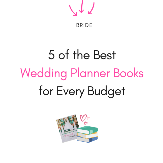 top wedding planner books