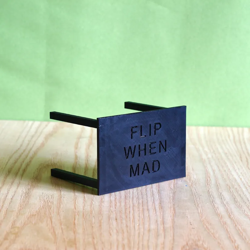 Funny flip table white elephant gift under 20