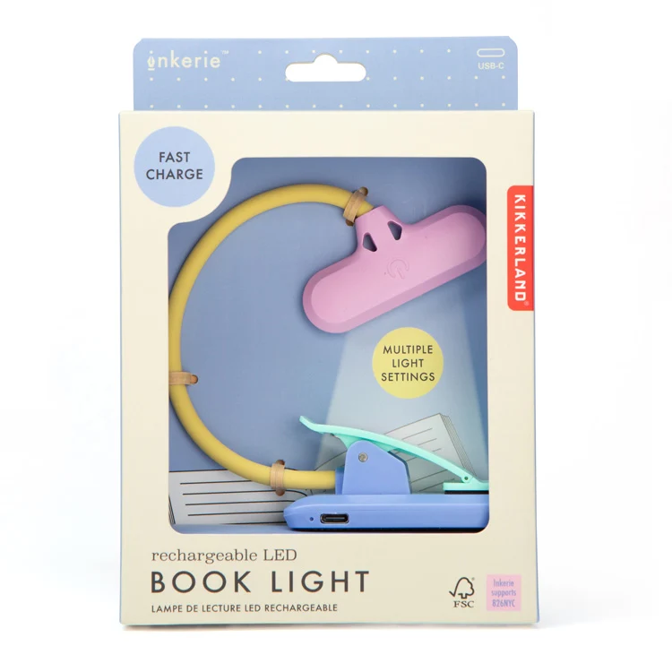 rechargeable LED book light white elephant gifts under $20