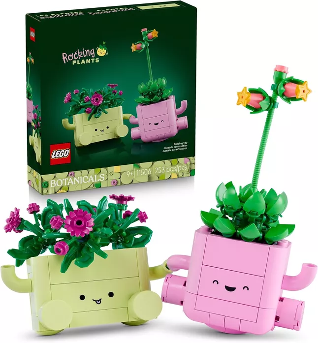 Rocking plants lego set for white elephant gifts people want under $20