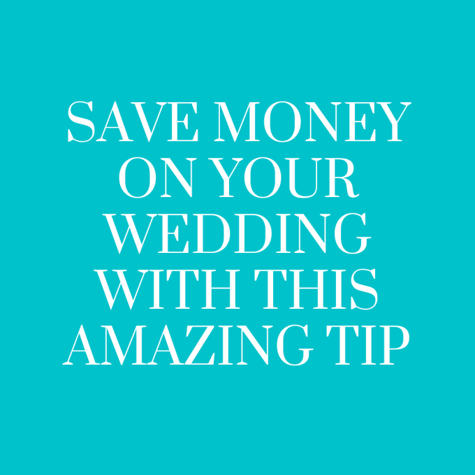cut your wedding costs