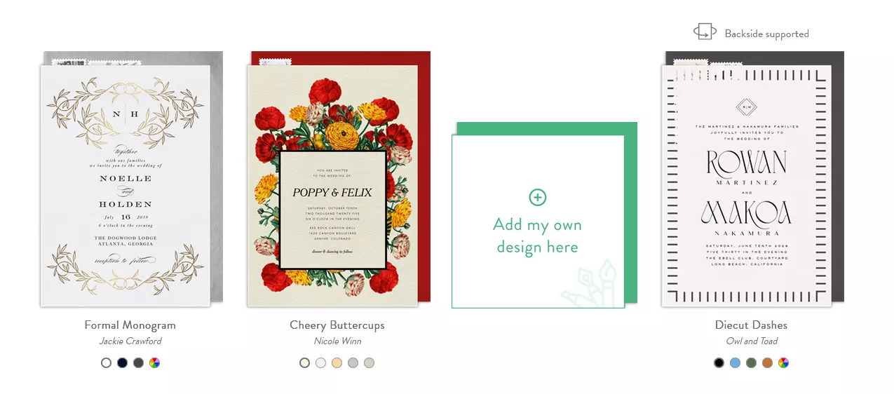 Greenvelope cheap wedding invites – affordable and digital invitation options