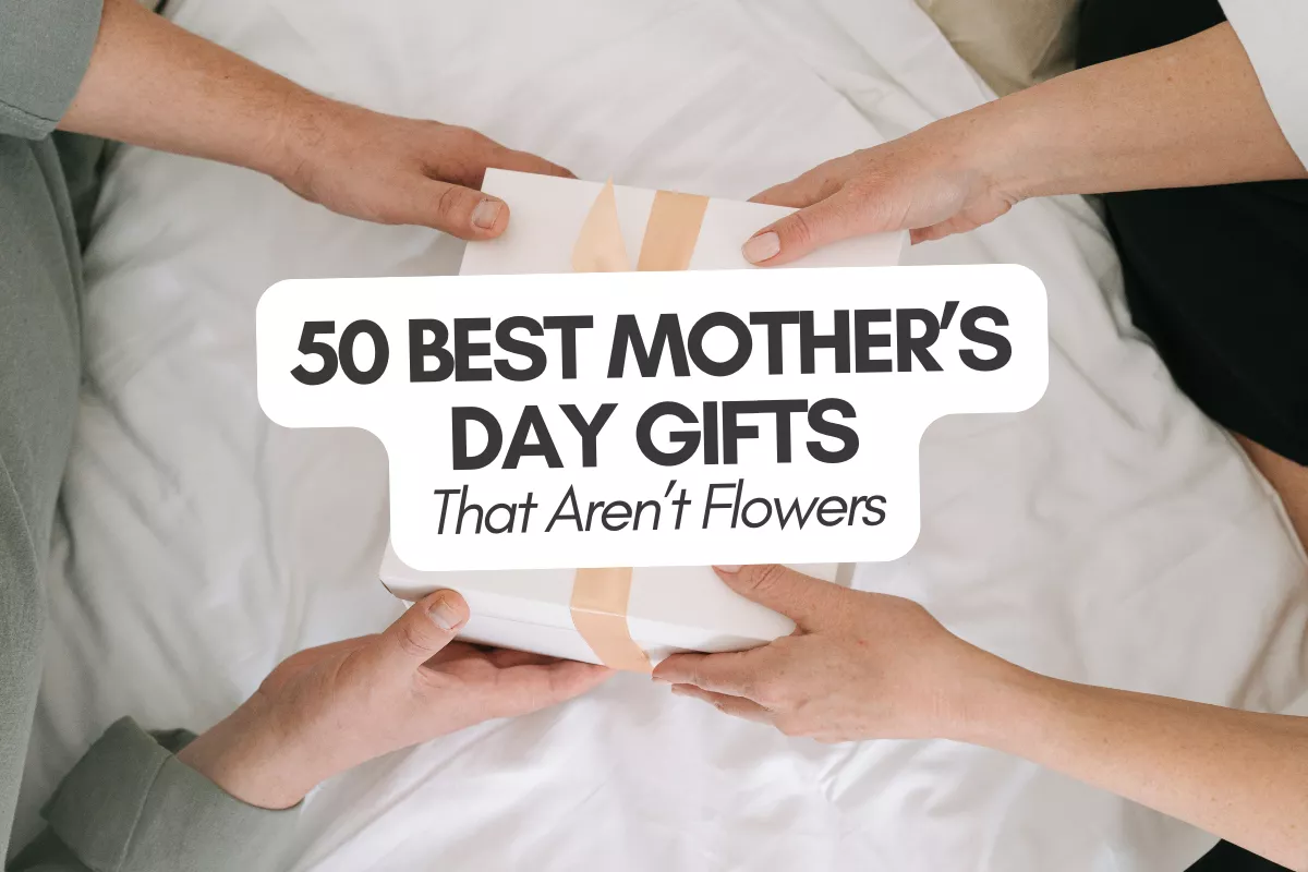 Mother’s Day gifts that aren’t flowers including thoughtful personalized gifts and keepsakes for mom