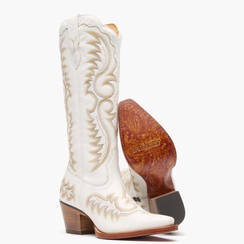 bridal boots in ivory for wedding day