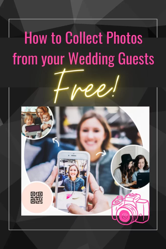 collect photos from wedding guests
