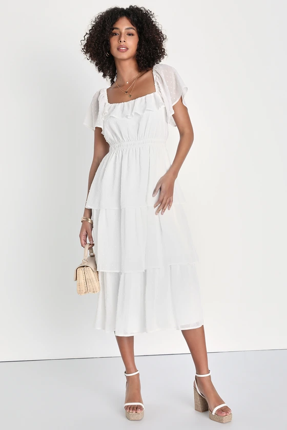 white dress for bride with short sleeves