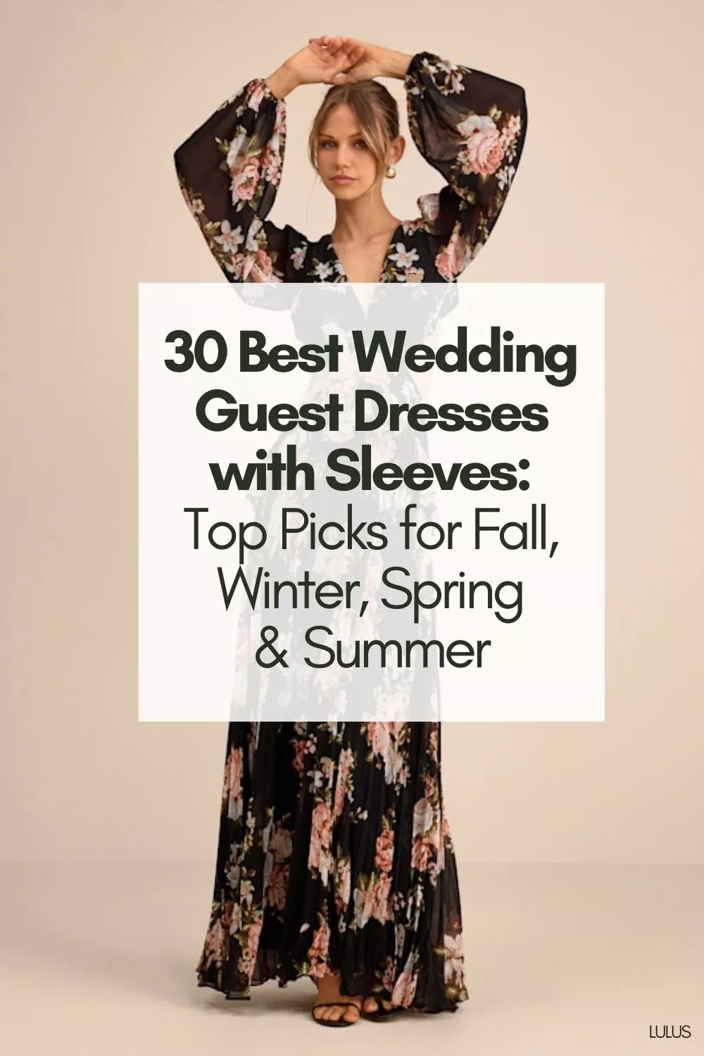 wedding guest dresses with sleeves ideas