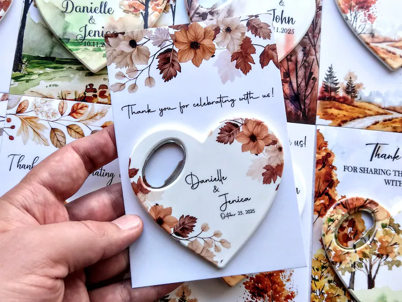 bottle opener magnet favor