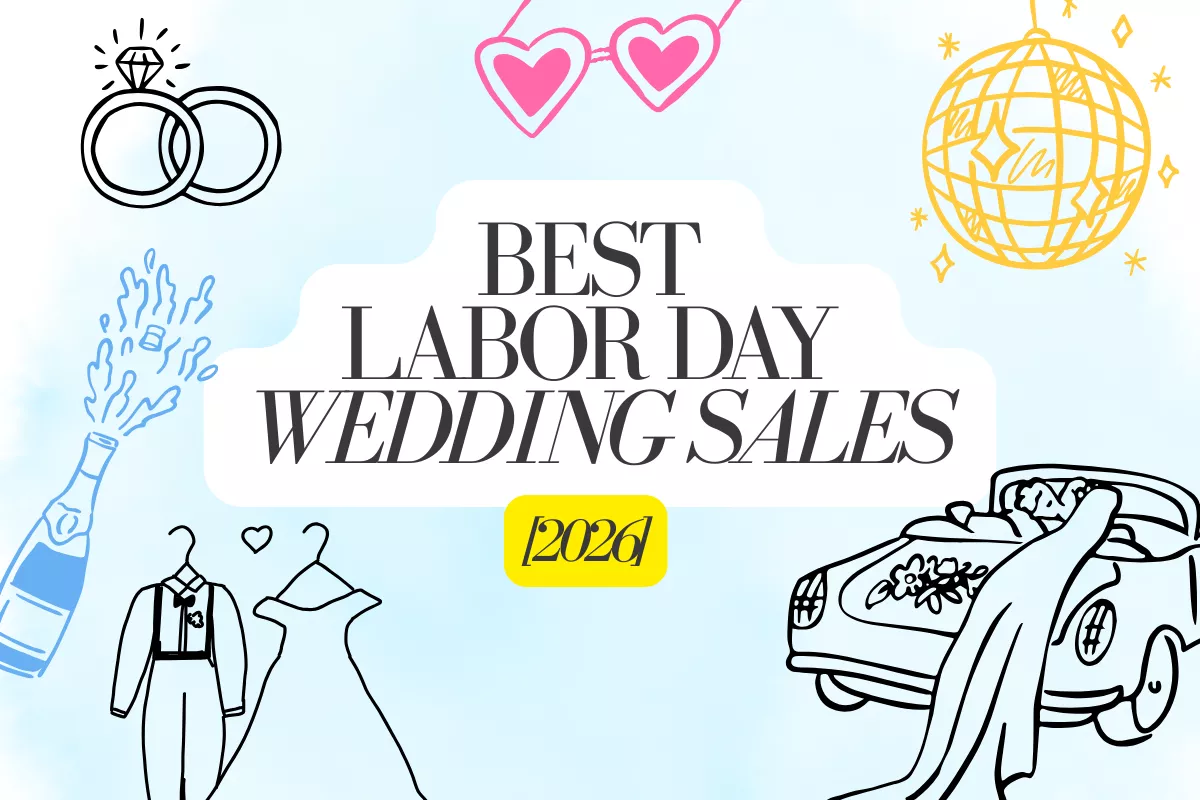 best Labor Day wedding deals and sales 2026