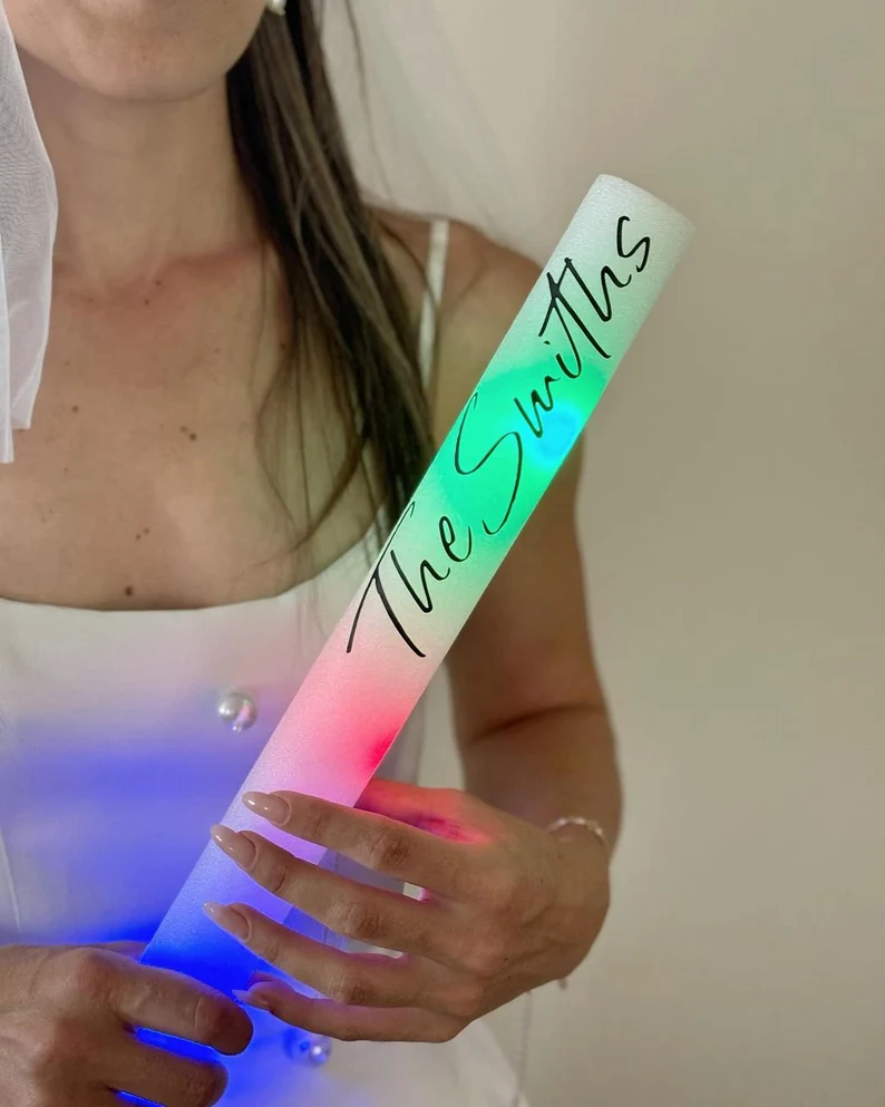 led wedding glow sticks on sale for labor day wedding deals