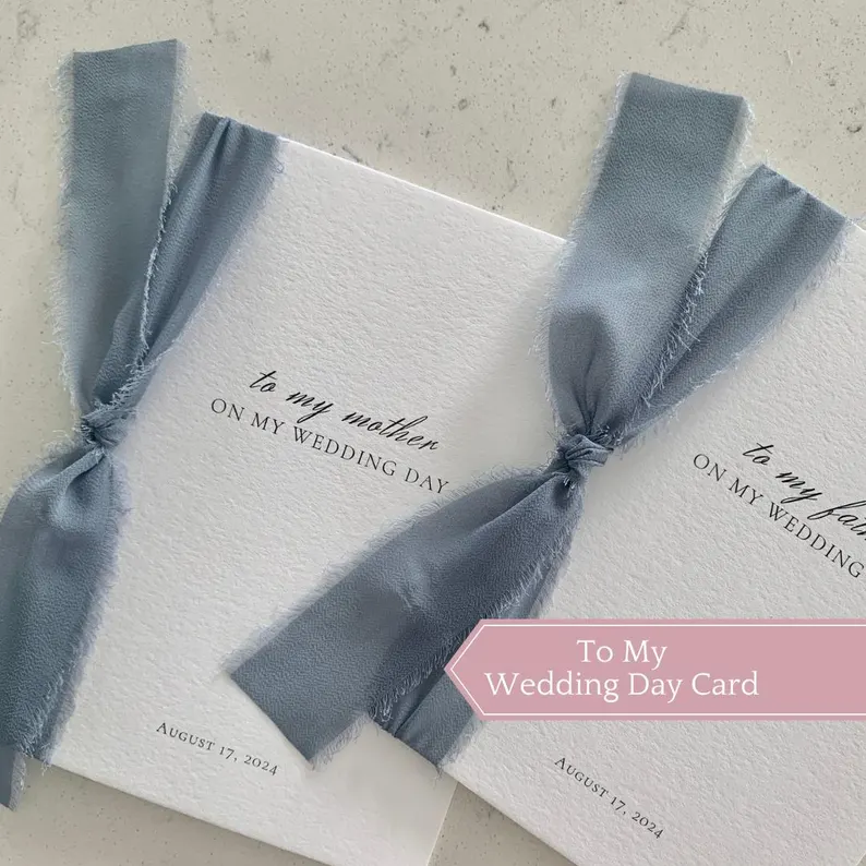 mother of the bride letter from daughter on wedding day