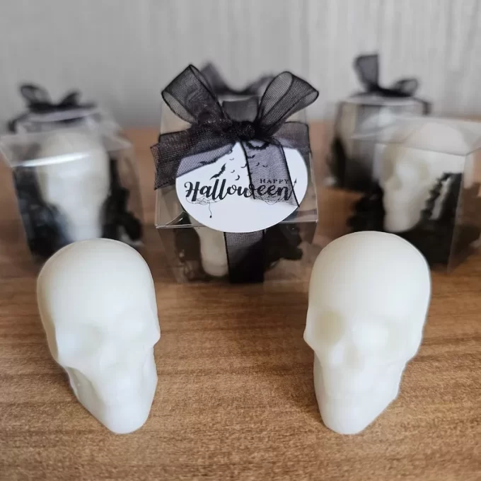 skull candle favors