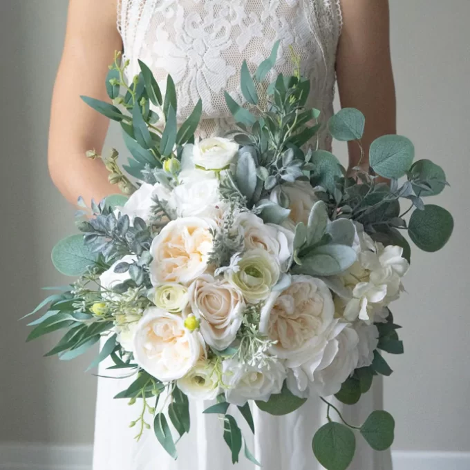 artificial wedding flowers that look realistic