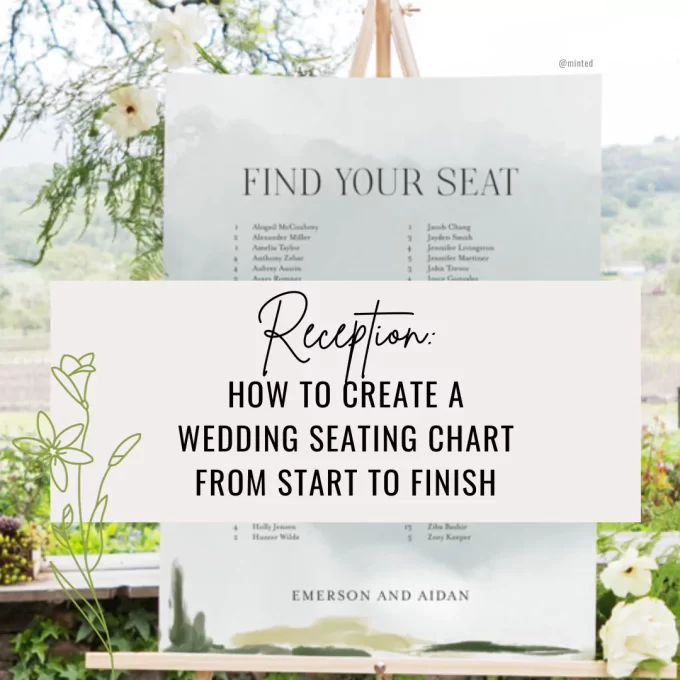 seating chart for weddings