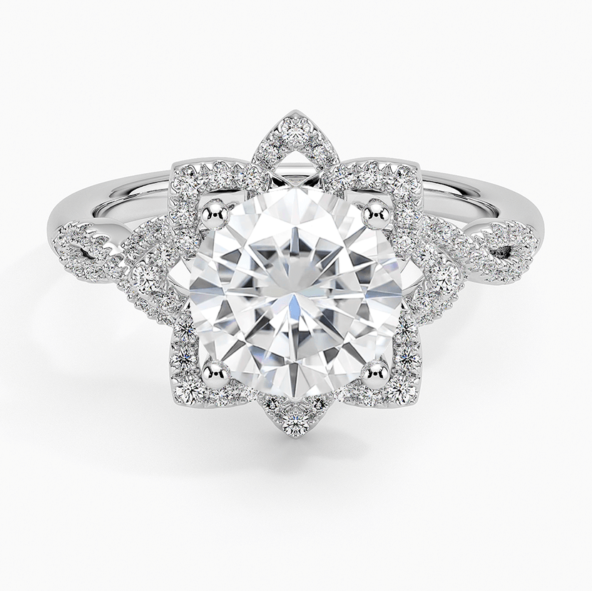Floral Engagement Ring That Looks Like a Flower? | Ask Emmaline