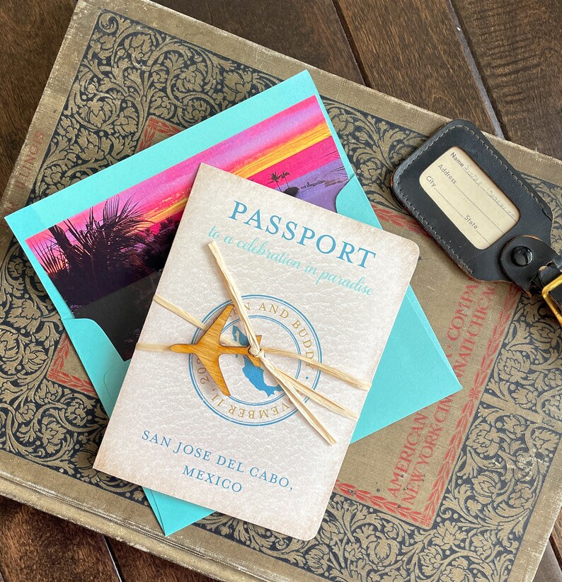 Passport Wedding Invitations: A Unique Way to Invite Your Guests