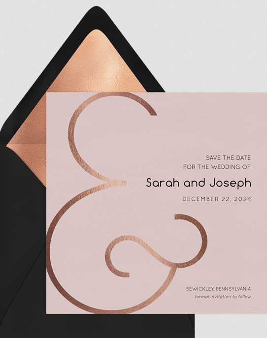 digital save the date email