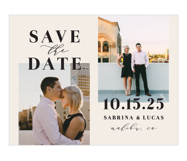 is it too late to send save the date cards
