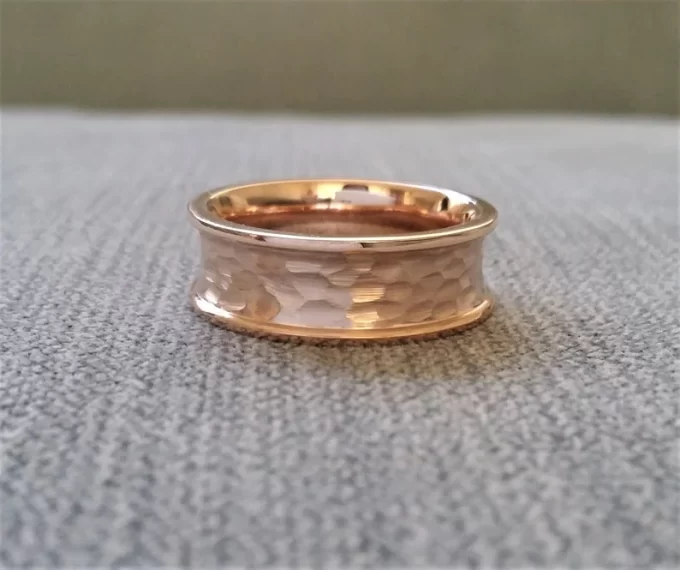 forged mens wedding band