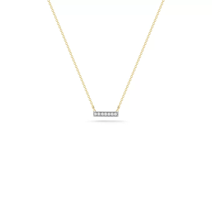 gold bar necklace under $300