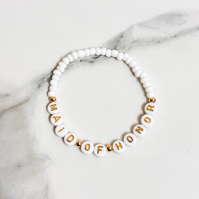 bridesmaid friendship bracelets