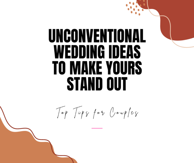 unique unconventional wedding ideas