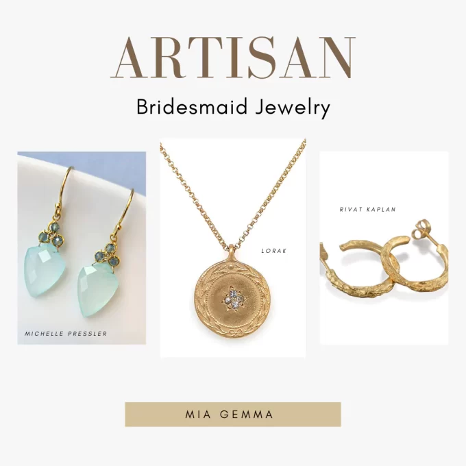 Handcrafted Bridesmaid Jewelry Gift Ideas