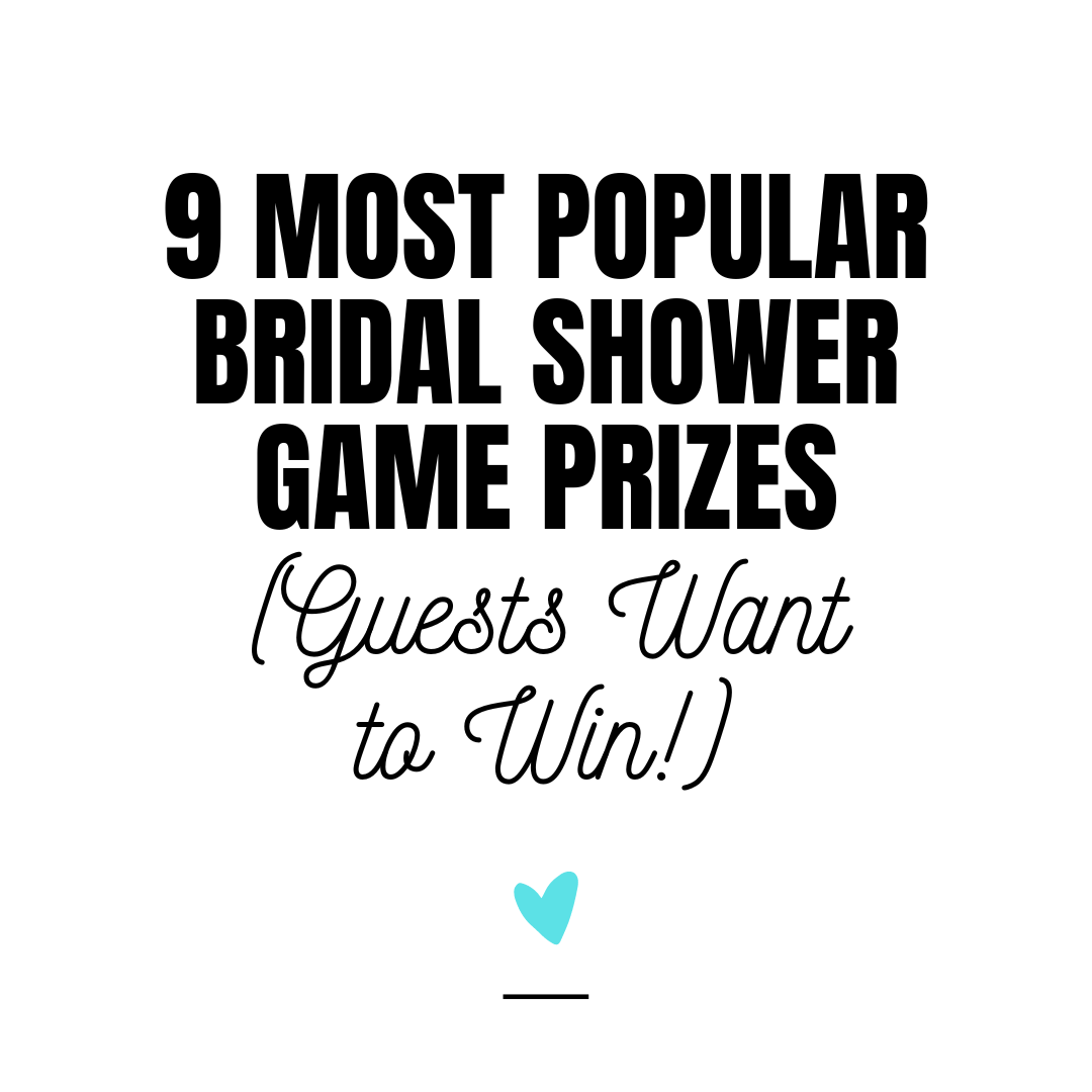 bridal shower game prizes