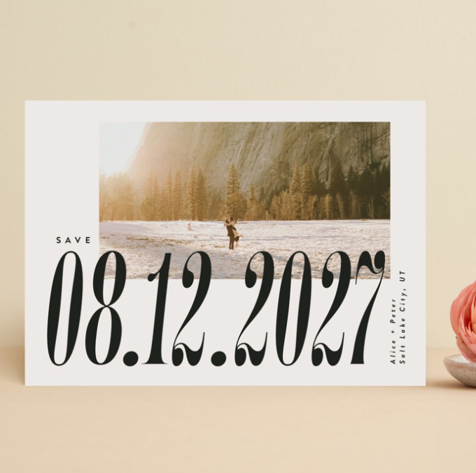 bold save the date