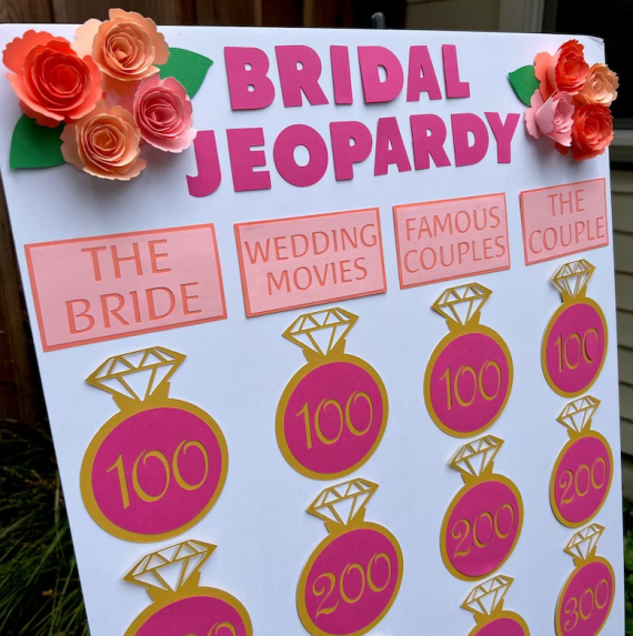 bridal shower jeopardy game