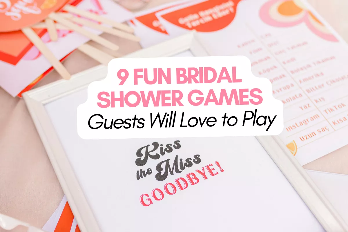 Fun bridal shower games and printable game cards for guests