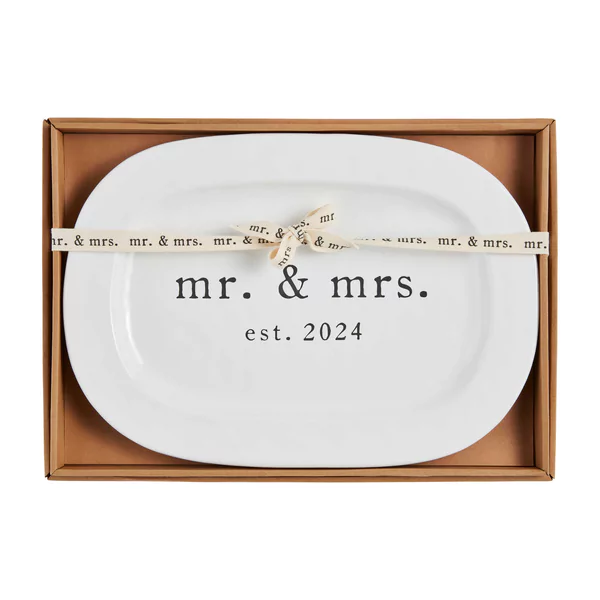 mr and mrs platter gift