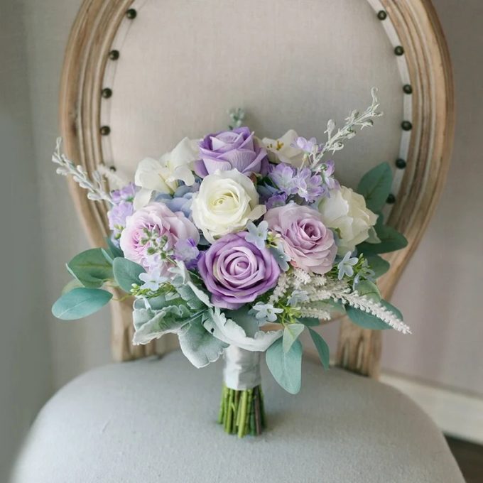sage and lavender bouquet