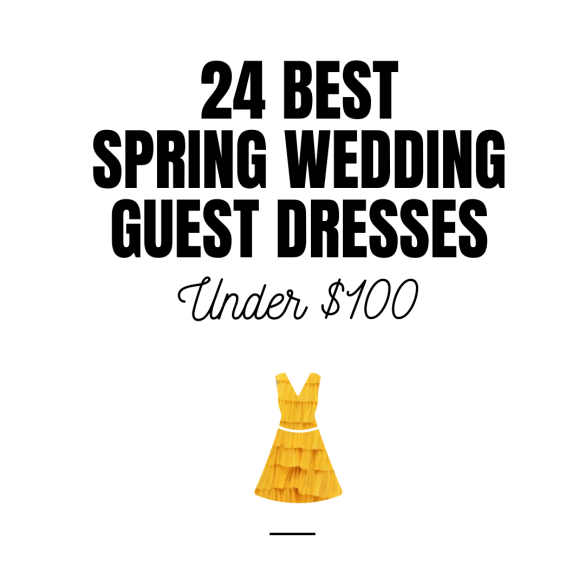 spring wedding guest dresses 2024