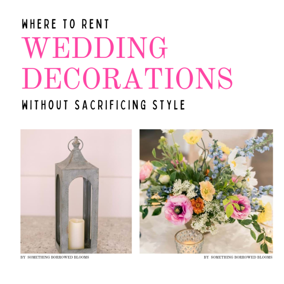 where to rent wedding decorations