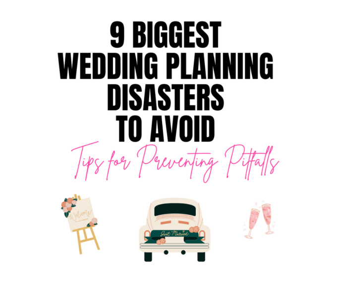 problems with wedding planning