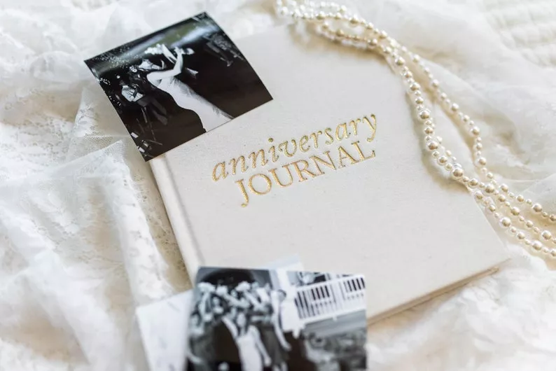 anniversary journal book