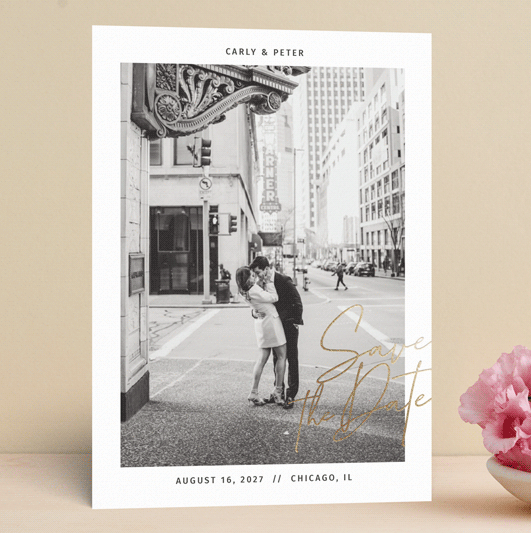 save the date photo layout ideas