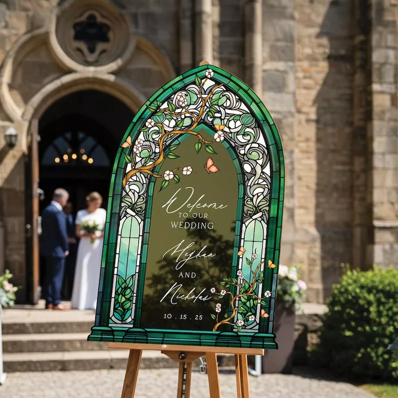 wedding welcome signs on sale 50% off