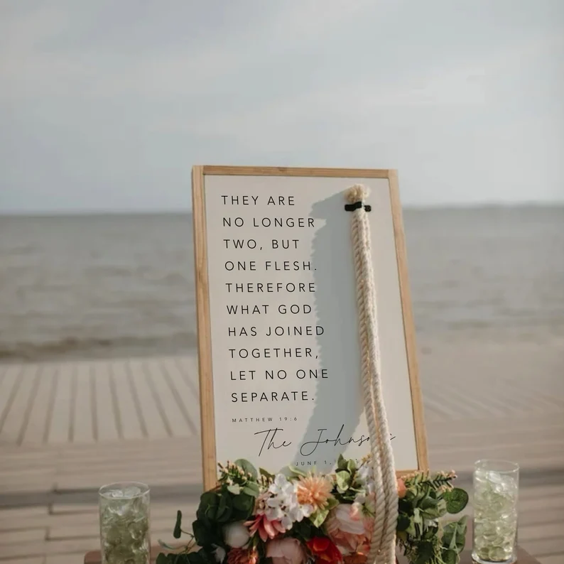 wedding unity sign