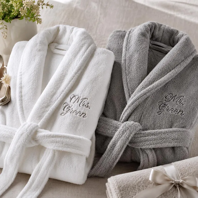 wedding robes gift set