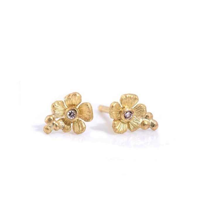 flower earrings