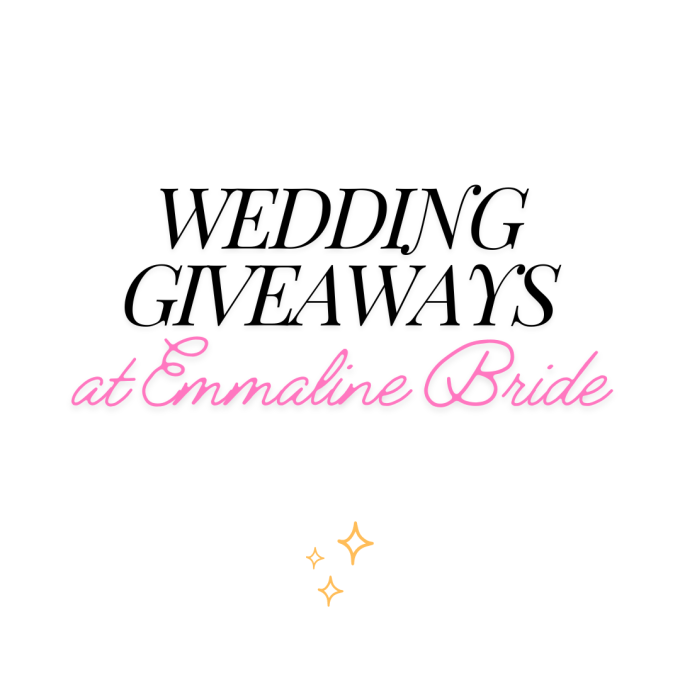 free wedding giveaways