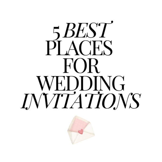 best websites for wedding invitations