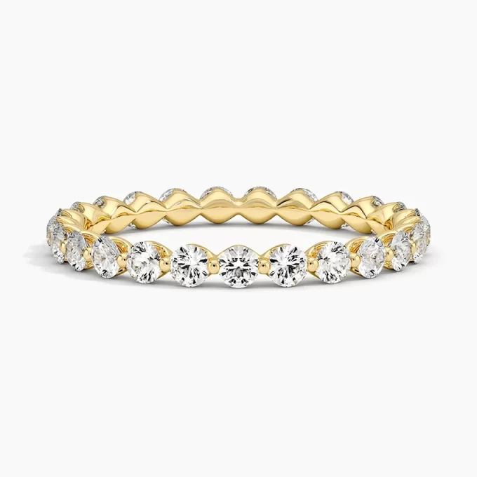 Riviera lab diamond eternity band
